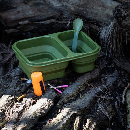 Boîte à lunch pliable Fosco 311074 | Lunch box randonnée - Survia outdoors