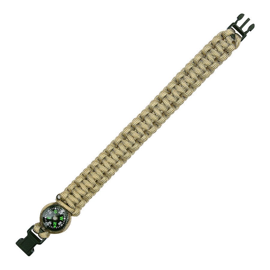 Bracelet Paracord K2023 avec boussole | Bracelet survie outdoor - Survia outdoors