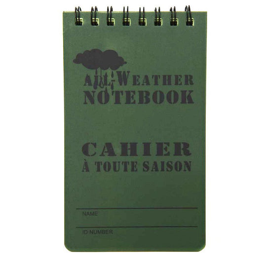 Carnet waterproof étanche | Petit ou large - Survia outdoors