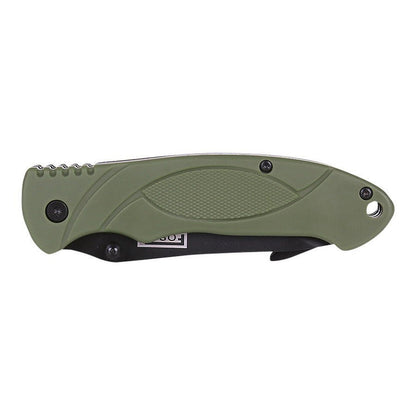 Couteau Bushcraft Fosco | 2 lames inox avec scie et crochet - Survia outdoors