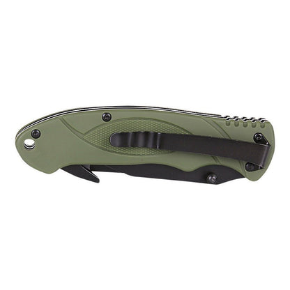 Couteau Bushcraft Fosco | 2 lames inox avec scie et crochet - Survia outdoors