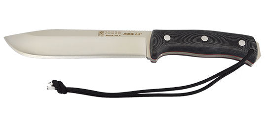 Couteau Joker Nomad - Lame 165mm - Manche Micarta - Étui Cuir - Survia outdoors