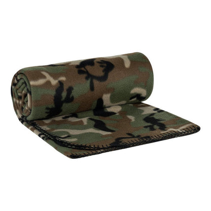 Couverture polaire camouflage Fosco – 170 × 130 cm - Survia outdoors