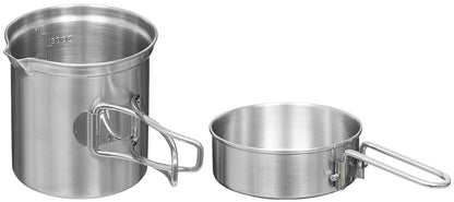 Fox Outdoor Gamelle Inox Casserole & Poêle | Popote Randonnée - Survia outdoors