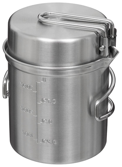 Fox Outdoor Gamelle Inox Casserole & Poêle | Popote Randonnée - Survia outdoors