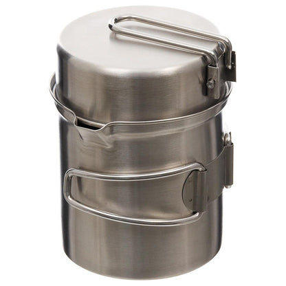 Fox Outdoor Gamelle Inox Casserole & Poêle | Popote Randonnée - Survia outdoors