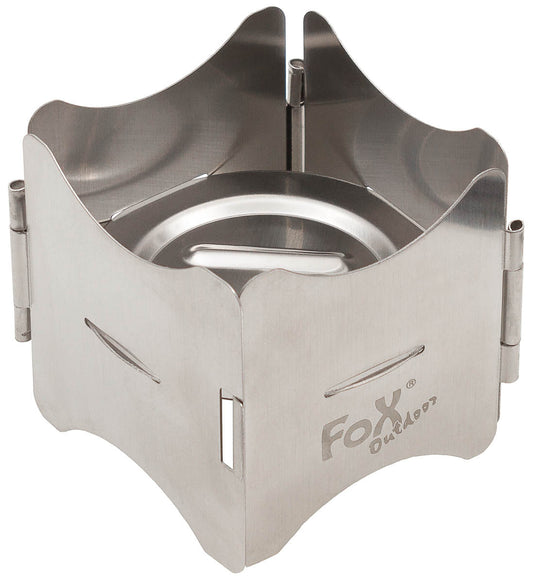 Fox Outdoor Support Cuisson Inox Pliable | Randonnée & Bivouac - Survia outdoors