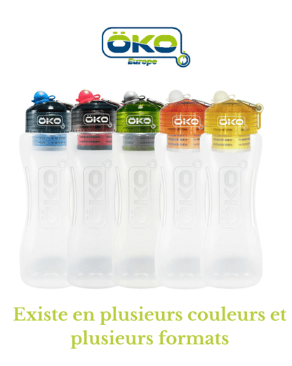 Gourde filtrante ÖKO 1 litre – filtre inclus - Survia outdoors