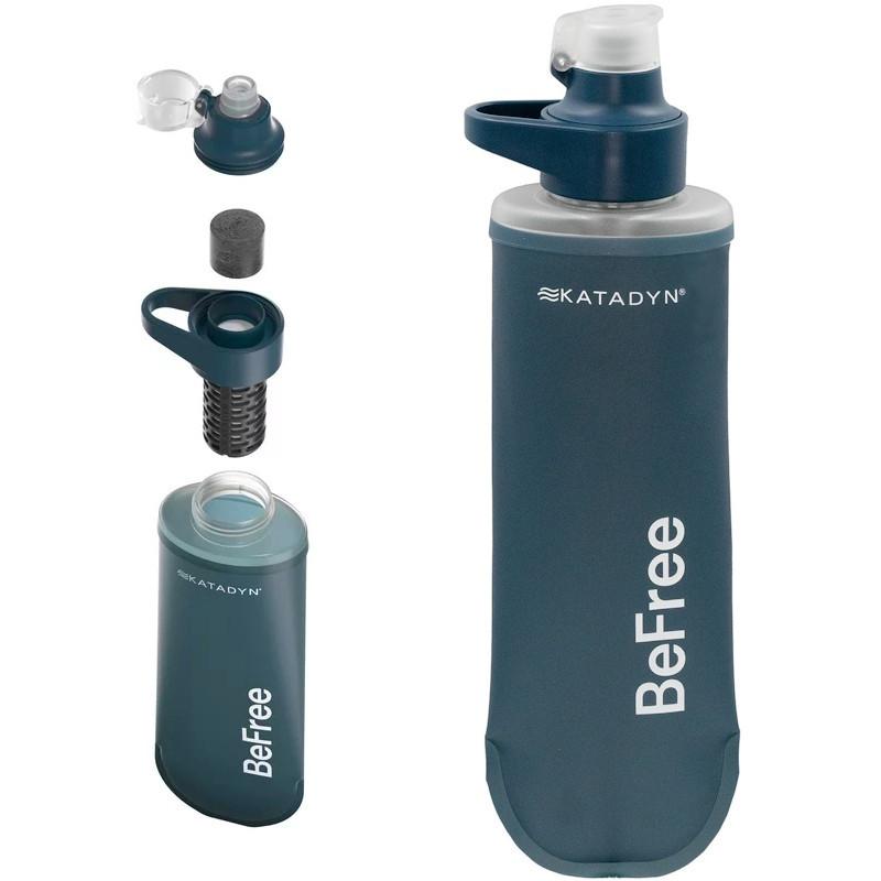 Katadyn BeFree AC 0,5 L Bleu | Gourde Filtrante avec Charbon Actif - Survia outdoors