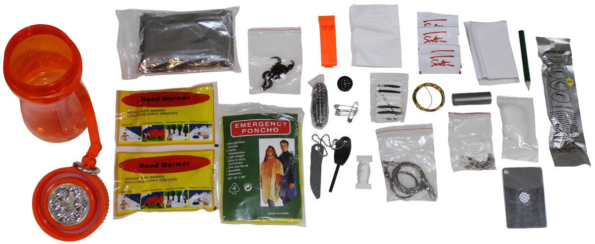 Kit de Survie MFH Extreme 34 Pièces | Boîte Étanche Outdoor - Survia outdoors