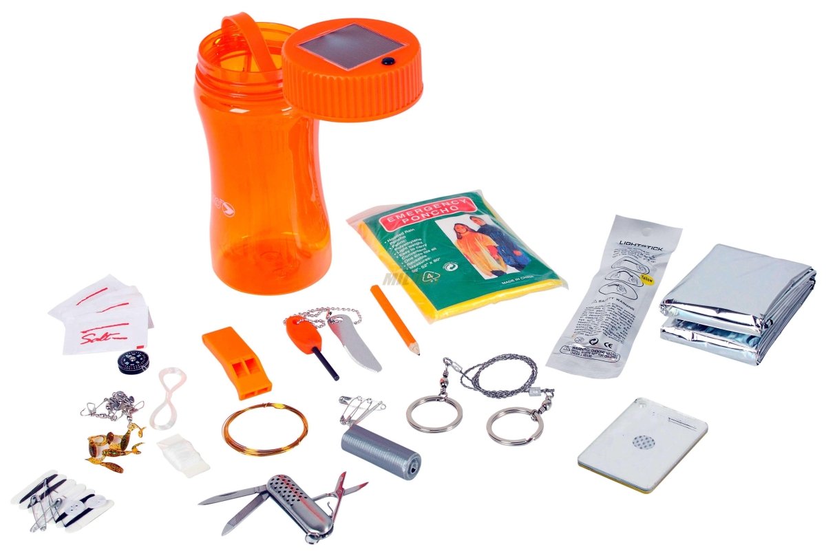 Kit de Survie MFH Extreme 34 Pièces | Boîte Étanche Outdoor - Survia outdoors