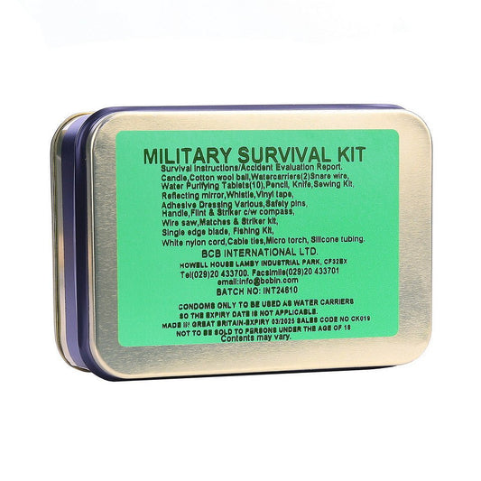 Kit de survie Militaire BCB CK019 | Boîte compacte - Survia outdoors