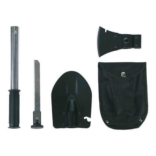Kit multi - outils survie 4 en 1 – Hache, scie et pelle - Survia outdoors