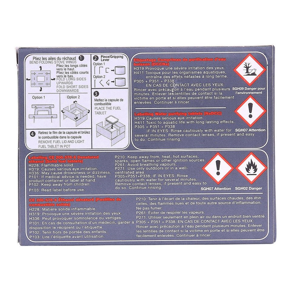 Kit ration chauffage BCB CN363 | Réchaud FireDragon compact - Survia outdoors