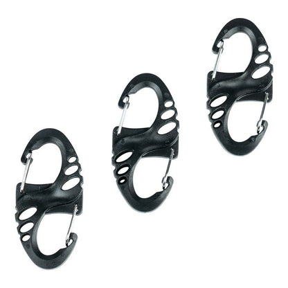 Lot de 3 mini mousquetons porte - clés Fosco JYFPD003 - Survia outdoors