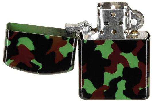MFH Briquet Tempête Woodland | Briquet Outdoor Bushcraft - Survia outdoors