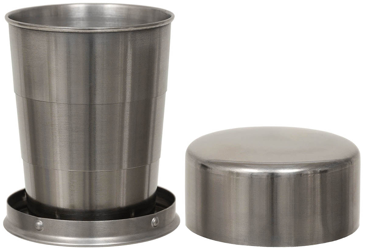 MFH Gobelet Télescopique Inox 15 cl | Randonnée & Bivouac - Survia outdoors