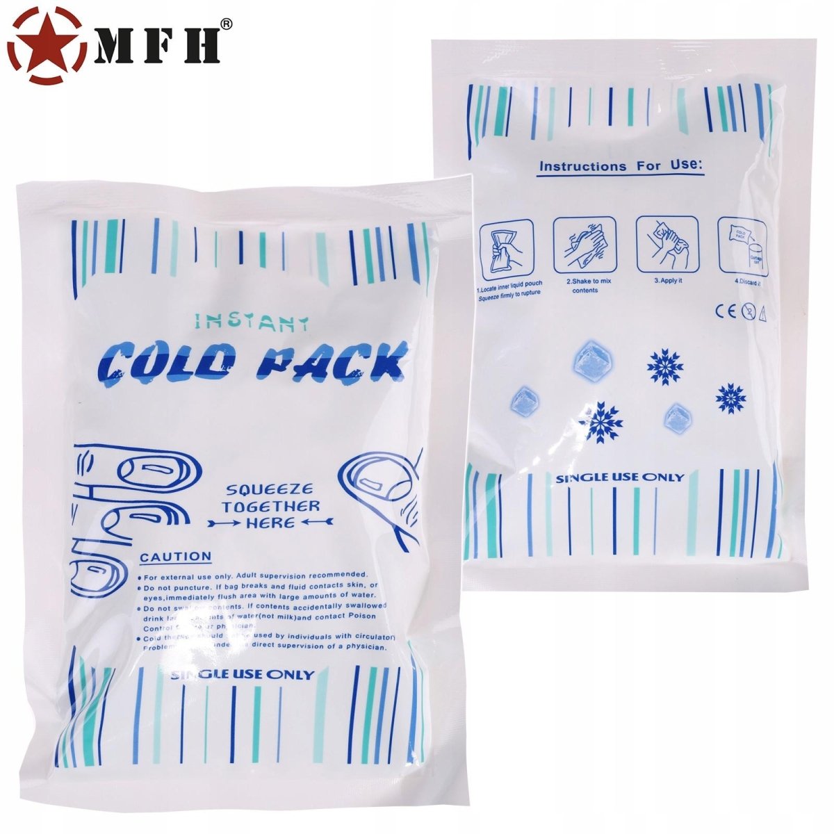 MFH Poche de Froid Instantané 100 g | Secours Outdoor - Survia outdoors