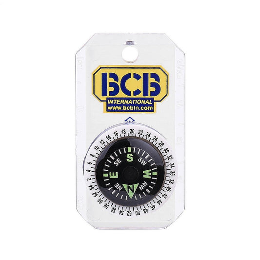 Mini Boussole BCB RP315 | Boussole survie ultra légère avec cadran lumineux - Survia outdoors