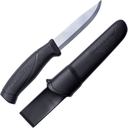 Morakniv Companion Inox | Couteau Bushcraft Suédois 12C27 - Survia outdoors