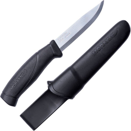 Morakniv Companion Inox | Couteau Bushcraft Suédois 12C27 - Survia outdoors