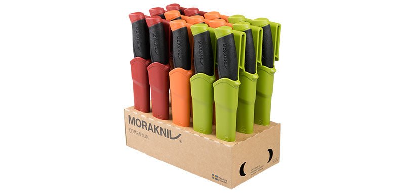 Morakniv Companion Inox | Couteau Bushcraft Suédois 12C27 - Survia outdoors