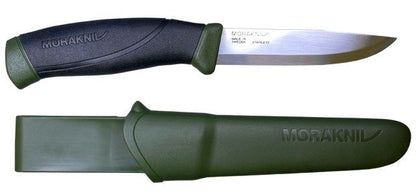 Morakniv Companion Inox | Couteau Bushcraft Suédois 12C27 - Survia outdoors