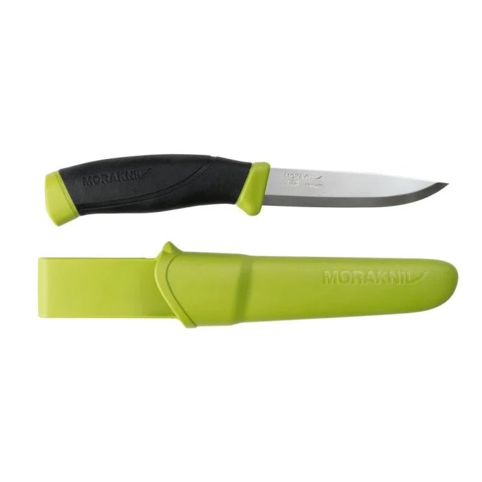 Morakniv Companion Inox | Couteau Bushcraft Suédois 12C27 - Survia outdoors
