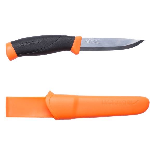 Morakniv Companion Inox | Couteau Bushcraft Suédois 12C27 - Survia outdoors
