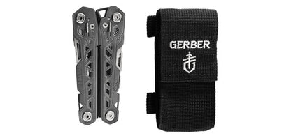 Multitool Gerber Truss Black GE001780 | 17 Outils | Pince | Lame 57mm | Étui MOLLE - Survia outdoors