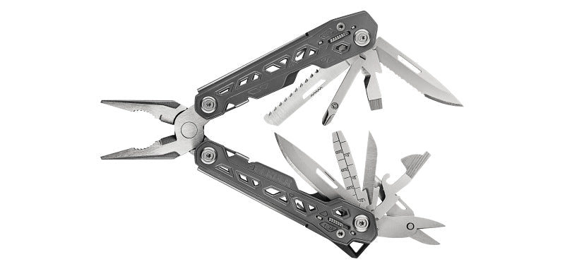 Multitool Gerber Truss GE003685 | 17 Outils | Pince | Lame 57mm | Étui MOLLE | Garantie 25 ans - Survia outdoors