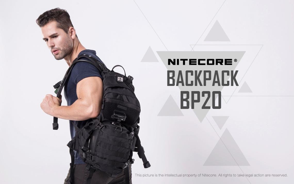 Nitecore BP20 | Sac à Dos Tactique 20L Outdoor - Survia outdoors