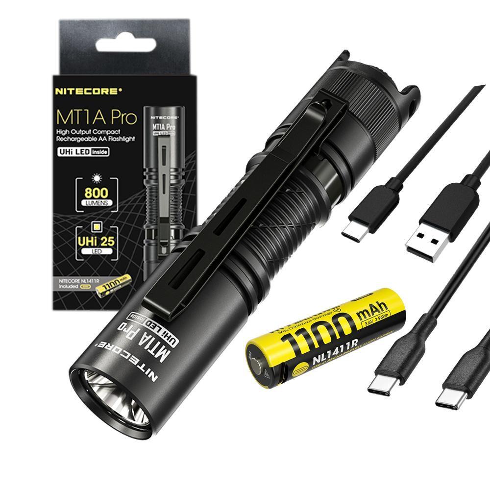 Nitecore MT1A Pro | Lampe Torche Rechargeable 800 Lumens - Survia outdoors