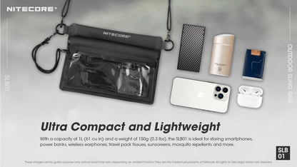 Nitecore NCSLB01 | Pochette Étanche Smartphone Outdoor - Survia outdoors