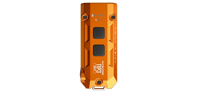 Nitecore TINI 3 Orange | Lampe Porte-Clés 600 Lumens - Survia outdoors