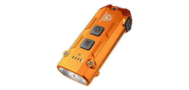 Nitecore TINI 3 Orange | Lampe Porte-Clés 600 Lumens - Survia outdoors