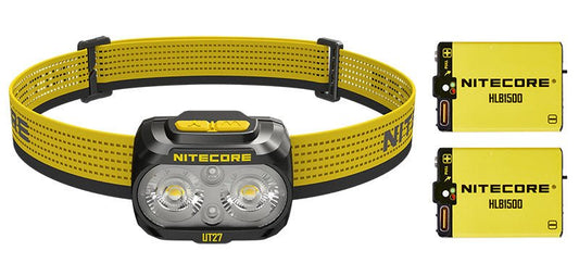 Nitecore UT27 2025 | Lampe Frontale Rechargeable 800 Lumens - Survia outdoors