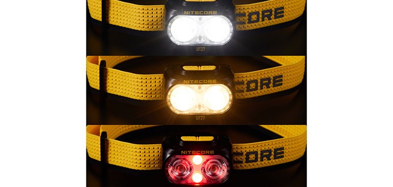 Nitecore UT27 2025 | Lampe Frontale Rechargeable 800 Lumens - Survia outdoors