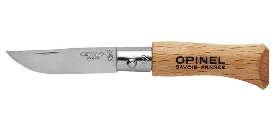 Opinel Tradition inox n°02 à n°12 | Couteau Français Hêtre - Survia outdoors