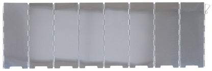 Pare-vent, en alu, pliable fox outdoor. 67 x 24 cm, 8 lamelles - Survia outdoors