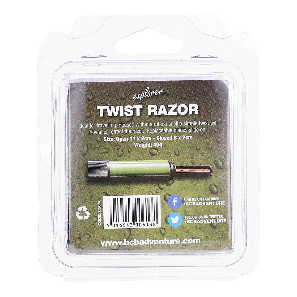 Rasoir BCB Twist CS613 - Survia outdoors