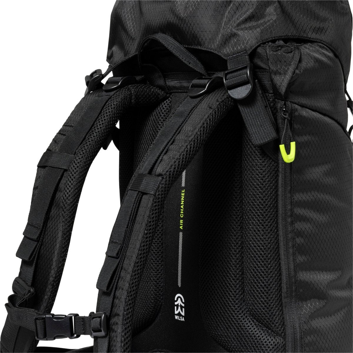 Sac à Dos Aspen 40+10 litres noir| Wilsa Outdoor - Survia outdoors