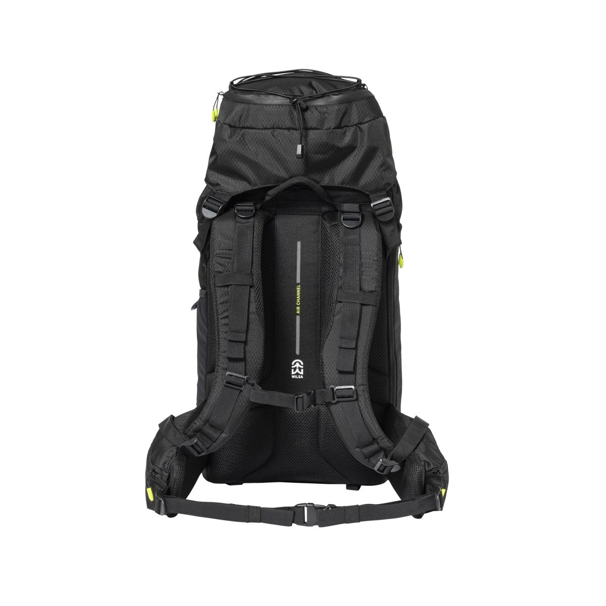 Sac à Dos Aspen 40+10 litres noir| Wilsa Outdoor - Survia outdoors
