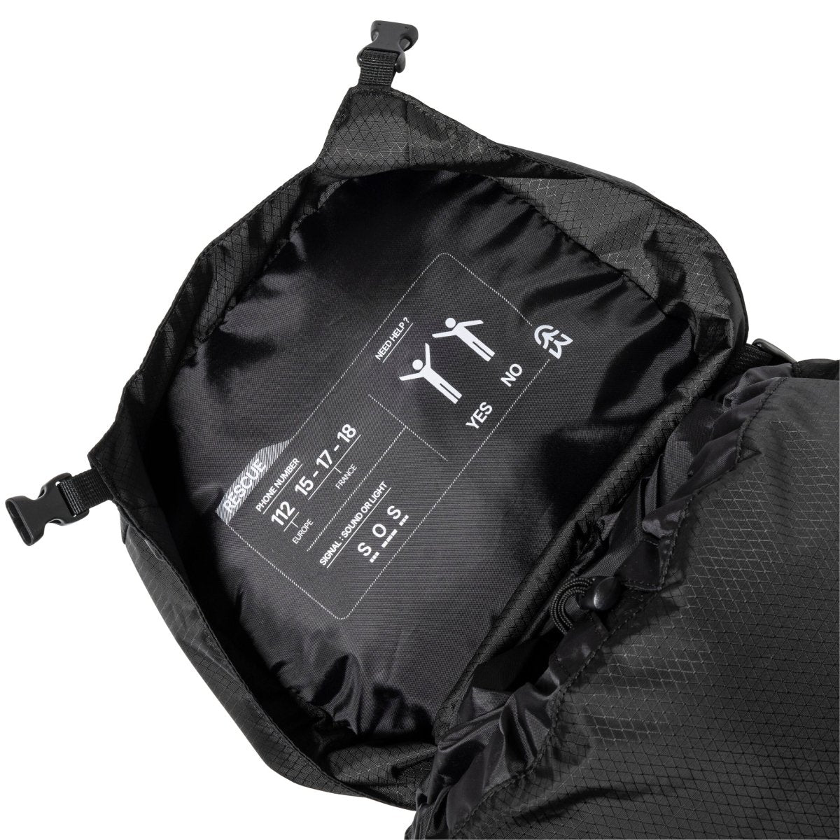 Sac à Dos Aspen 40+10 litres noir| Wilsa Outdoor - Survia outdoors