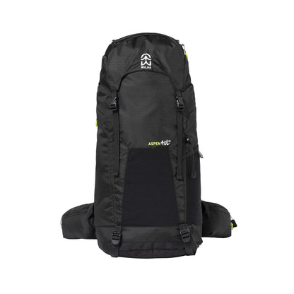 Sac à Dos Aspen 40+10 litres noir| Wilsa Outdoor - Survia outdoors