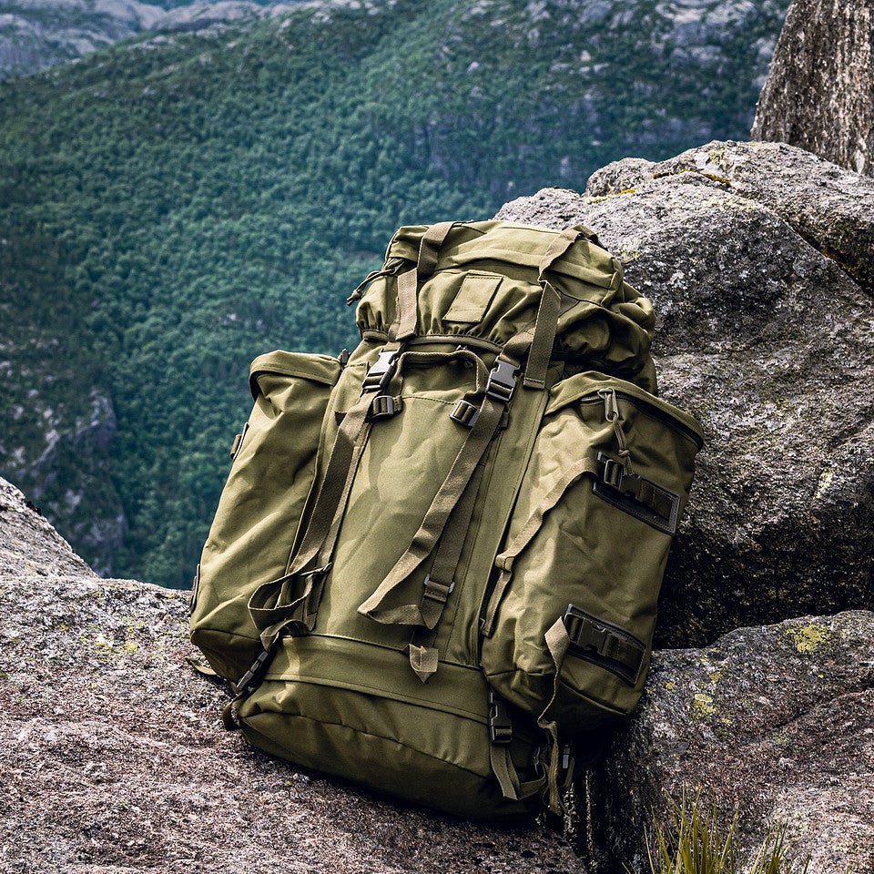 Sac à dos commando 70L 101 INC | Sac militaire randonnée Bushcraft - Survia outdoors