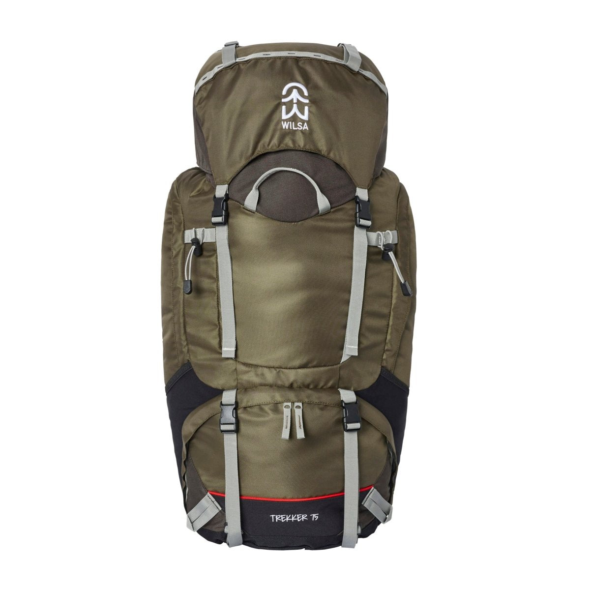 Sac à Dos Montagne Trekker 75 litres Tarmac | Wilsa Outdoor - Survia outdoors