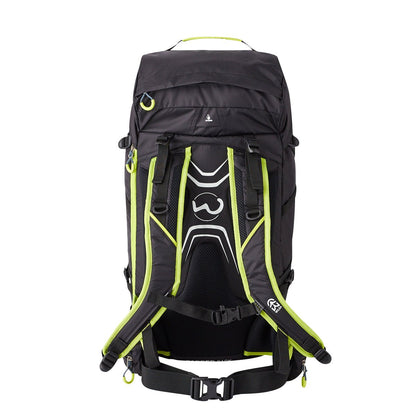 Sac à Dos Raid 38 litres Noir/Jaune | Wilsa Outdoor - Survia outdoors