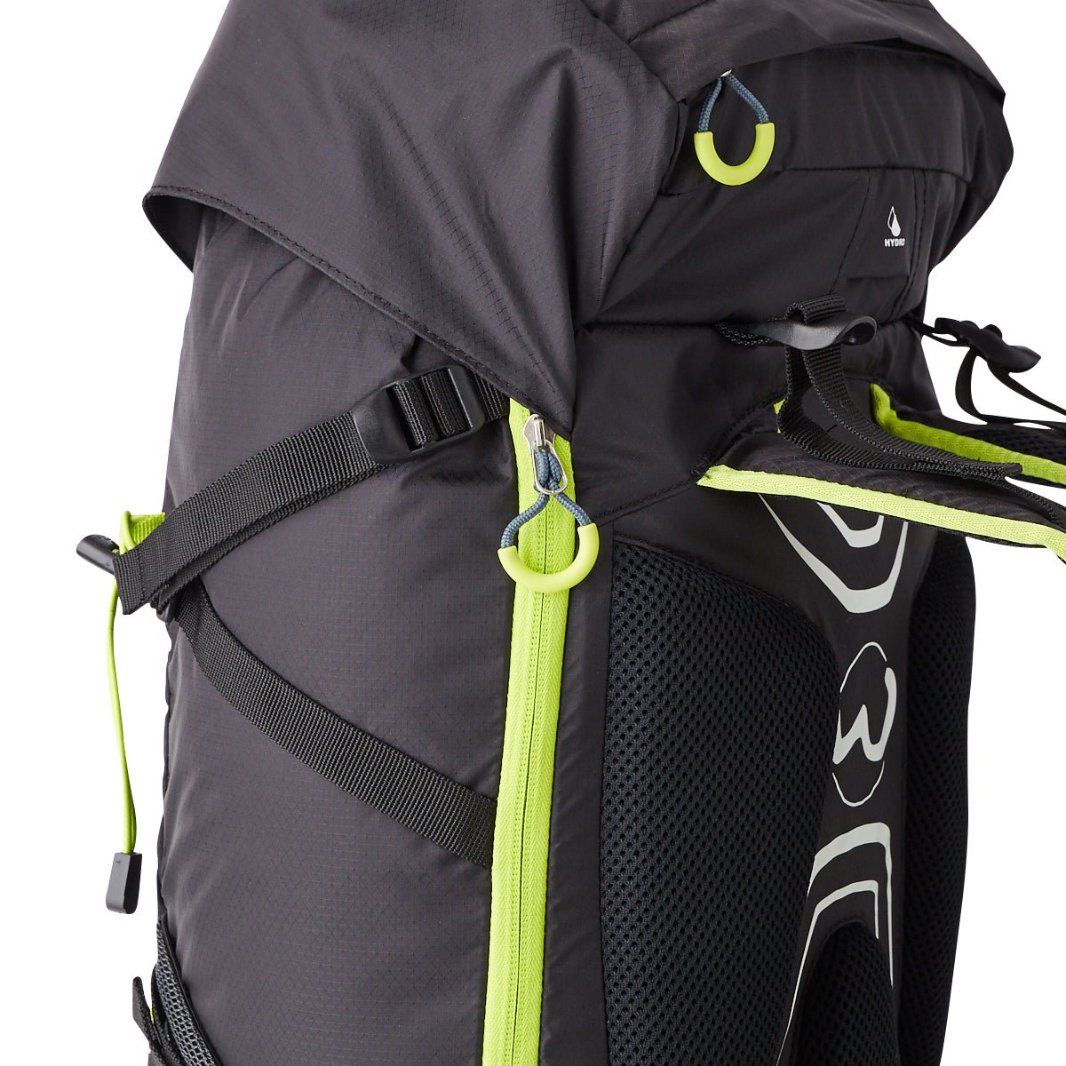 Sac à Dos Raid 38 litres Noir/Jaune | Wilsa Outdoor - Survia outdoors