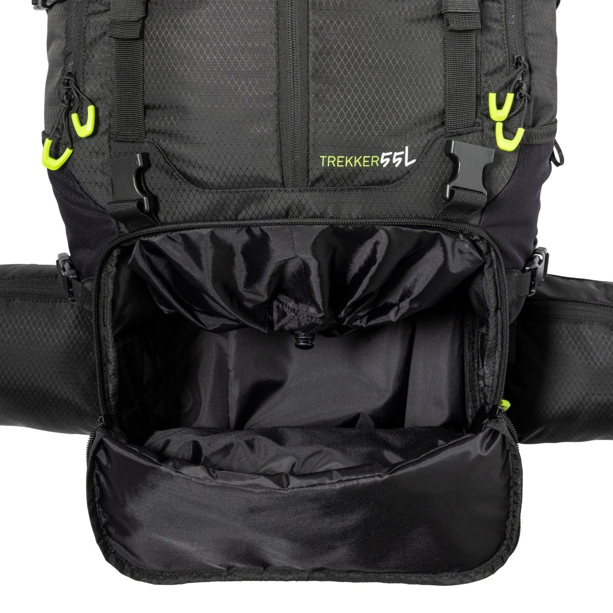 Sac à Dos Trekker 55 litres noir | Wilsa Outdoor - Survia outdoors